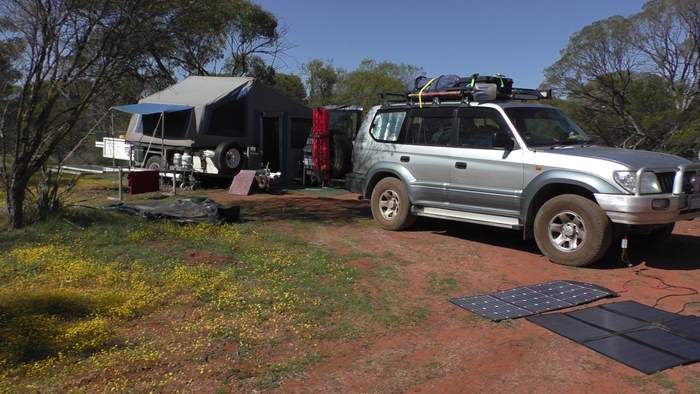 Campsite at Canna